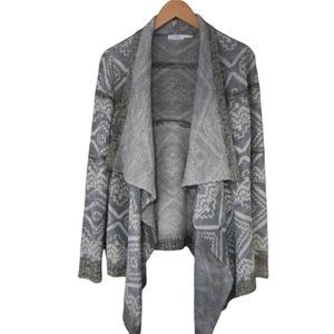 Blu Pepper Womens Open Cardigan Size M